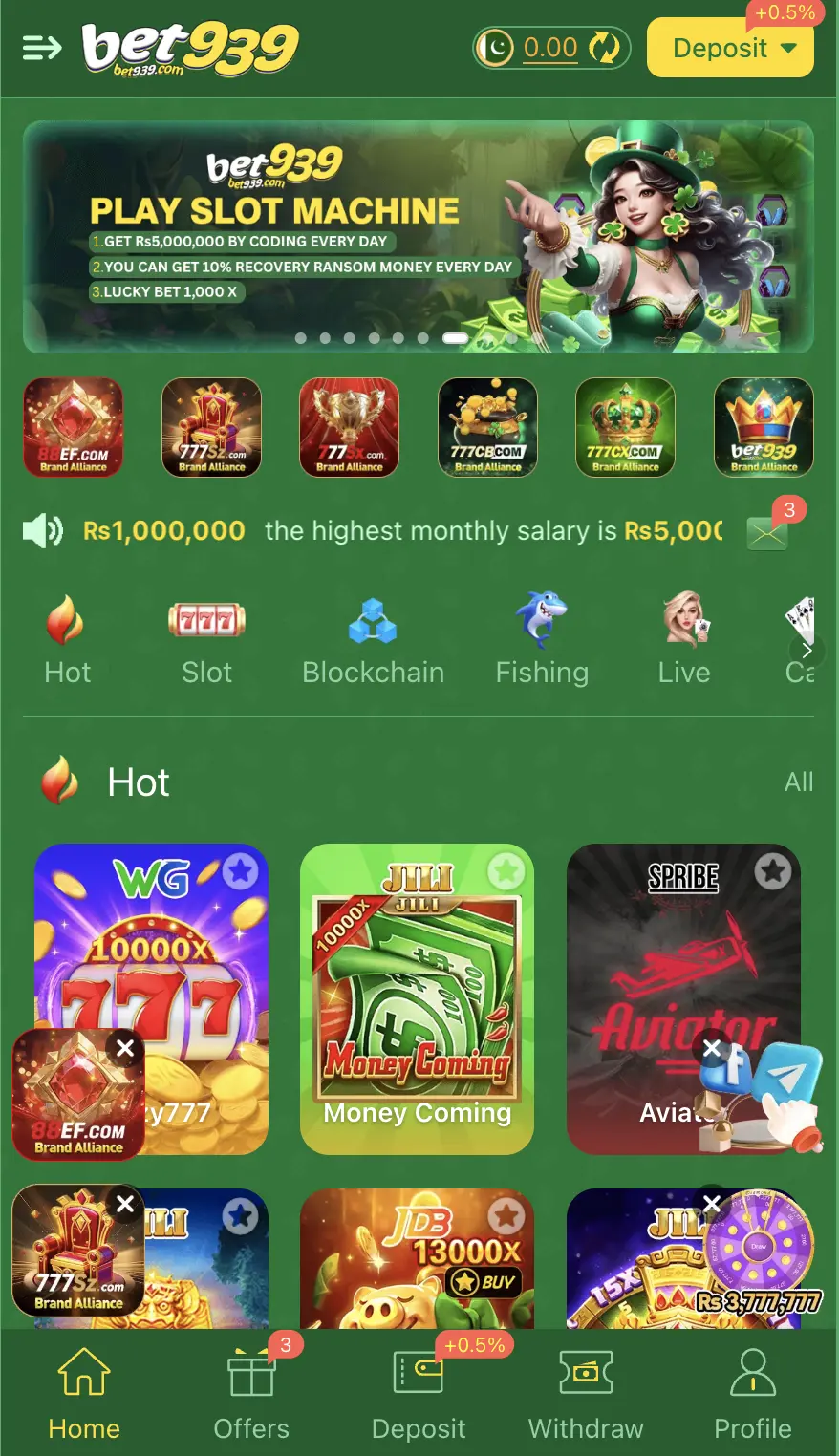 Bet939 - Real Money Game