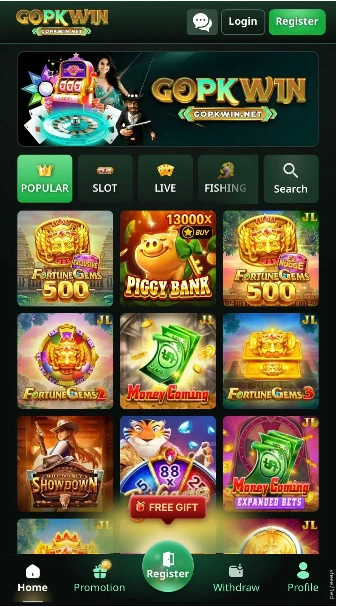 GOPKWIN Game